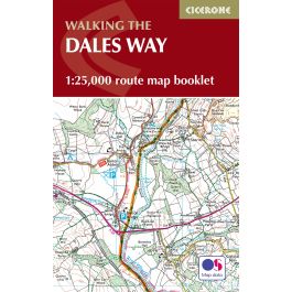 The Dales Way Map Booklet Hiking Maps England freytag berndt