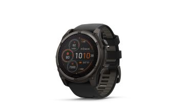 Wearables & Smartwatches Fenix 8 Solar - Sapphire, Graphit/Titan Carbongrau DLC Garmin