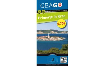Wanderkarten Slowenien GeaGo Rekreacijska Karta Primorje in Kras/Karst 1:50.000 GeaGo