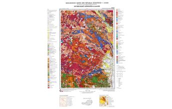 Geology and Mineralogy Geologische Karte 187, Bad Sankt Leonhard im Lavanttal 1:50.000 Geologische Bundesanstalt
