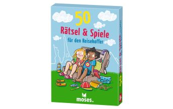 Kinderbücher und Spiele 50 Rätsel & Spiele für den Reisekoffer moses Verlag