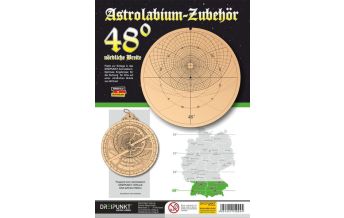 Astronomy Zubehör-Platte 48° (für Astrolabium) Dreipunkt Verlag