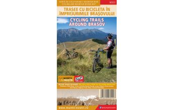 Radkarten Muntii Nostri RK MB 03 Rumänien - Cycling Trails around Brasov / Kronstadt 1:55.000 Schubert & Franzke & Muntii Nostri