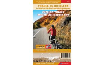 Radkarten MTB-Kartenset MB-01, Cycling Trails around Cluj-Napoca city 1:45.000 Schubert & Franzke & Muntii Nostri