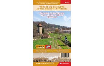 Radkarten MTB-Kartenset MB-06, Cycling Trails in the Land of the Fortified Churches Schubert & Franzke & Muntii Nostri