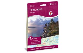Wanderkarten Skandinavien Turkart 2559, Femunden 1:100.000 Nordeca
