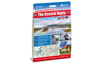 Road Maps Scandinavia Nordeca Sightseeing Road Map Norwegen 6009 - The Coastal Route - Küstenroute 1:250.000 Nordeca