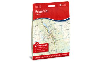 Hiking Maps Europe Norge-serien-Karte 10067, Engerdal 1:50.000 Nordeca