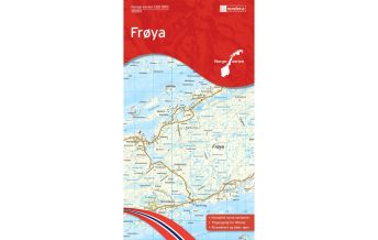 Wanderkarten Skandinavien Norge-serien-Karte 10093, Frøya 1:50.000 Nordeca