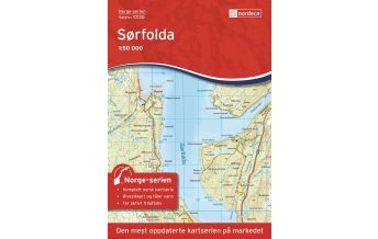 Hiking Maps Scandinavia Norge-Serien-Karte 10130, Sørfolda 1:50.000 Nordeca