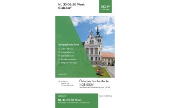Wanderkarten Steiermark BEV-Karte 4230-West, Gleisdorf 1:25.000 BEV – Bundesamt für Eich- und Vermessungswesen