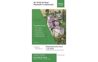 Wanderkarten Steiermark BEV-Karte 4226-West, Neumarkt in Steiermark 1:25.000 BEV – Bundesamt für Eich- und Vermessungswesen
