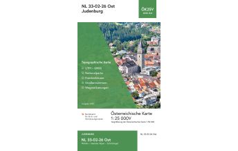 Wanderkarten Steiermark BEV-Karte 4226-Ost, Judenburg 1:25.000 BEV – Bundesamt für Eich- und Vermessungswesen