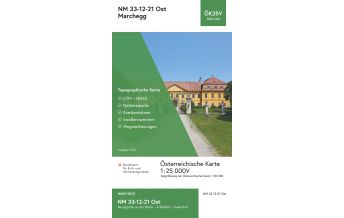 Hiking Maps Austria BEV-Karte 5321-Ost, Marchegg 1:25.000 BEV – Bundesamt für Eich- und Vermessungswesen