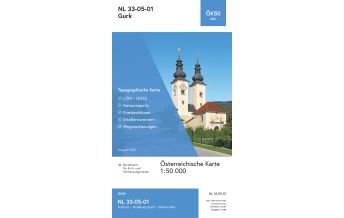 Wanderkarten Kärnten BEV-Karte 4101, Gurk 1:50.000 BEV – Bundesamt für Eich- und Vermessungswesen