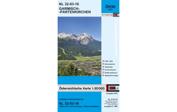 Hiking Maps Tyrol BEV-Karte 2216, Garmisch-Partenkirchen, 1:50.000 BEV – Bundesamt für Eich- und Vermessungswesen