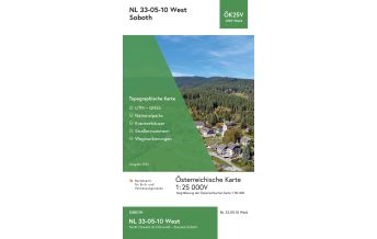 Hiking Maps Carinthia BEV-Karte 4110-West, Soboth 1:25.000 BEV – Bundesamt für Eich- und Vermessungswesen