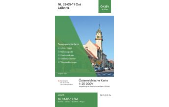 Wanderkarten Steiermark BEV-Karte 4111-Ost, Leibnitz 1:25.000 BEV – Bundesamt für Eich- und Vermessungswesen
