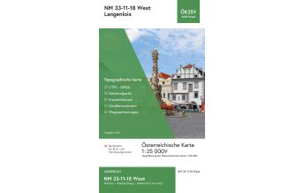 Wanderkarten Niederösterreich BEV-Karte 4318-West, Langenlois 1:25.000 BEV – Bundesamt für Eich- und Vermessungswesen