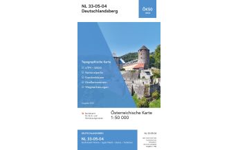 Wanderkarten Steiermark BEV-Karte 4104, Deutschlandsberg 1:50.000 BEV – Bundesamt für Eich- und Vermessungswesen