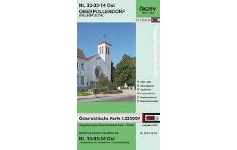 Wanderkarten Burgenland BEV-Karte 5214-Ost, Oberpullendorf/Felsőpulya 1:25.000 BEV – Bundesamt für Eich- und Vermessungswesen