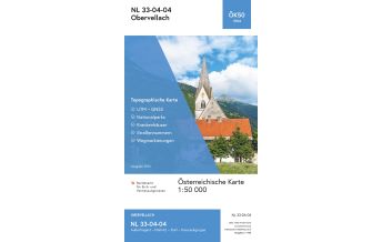 Wanderkarten Österreich BEV-Karte 3104, Obervellach 1:50.000 BEV – Bundesamt für Eich- und Vermessungswesen
