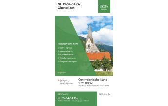 Hiking Maps Austria BEV-Karte 3104-Ost, Obervellach 1:25.000 BEV – Bundesamt für Eich- und Vermessungswesen
