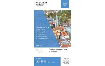 Wanderkarten Steiermark BEV-Karte 4106, Feldbach 1:50.000 BEV – Bundesamt für Eich- und Vermessungswesen