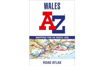 Road & Street Atlases A-Z Regional Atlas Straßenatlas - Wales 1:158.400 A-Z from Collins