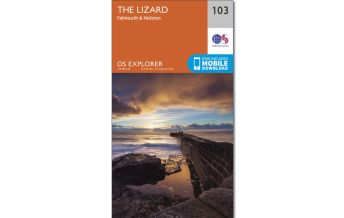 Wanderkarten Britische Inseln OS Leisure Explorer Map 103, The Lizard 1:25.000 Ordnance Survey UK