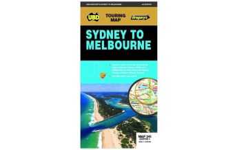 Straßenkarten Australien - Ozeanien Hema City to City Map - Melbourne to Sydney 1:900.000 Universal Press Pty. Ltd.