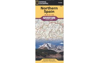 Road Maps Spain Northern Spain National Geographic Society Maps