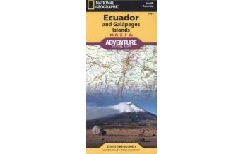 Straßenkarten Ecuador, Galápagos Islands National Geographic Society Maps