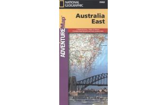 Straßenkarten Australien - Ozeanien Australia East National Geographic Society Maps