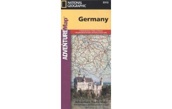 Straßenkarten Deutschland Germany National Geographic Society Maps