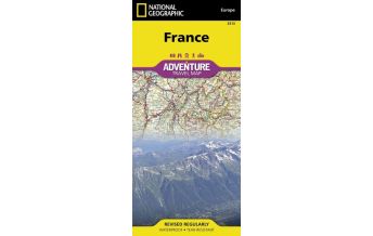 Straßenkarten Frankreich France National Geographic Society Maps