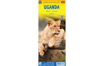 Straßenkarten Afrika ITMB Travel Map - Uganda 1:600.000 ITMB