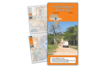 Straßenkarten Afrika Tracks4Africa Straßenkarte - Mozambique & Malawi 1:1.000.000 Tracks 4 Africa