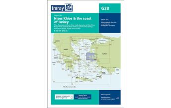 Imray Seekarten Imray Seekarte G28 - Nisos Khios & the Coast of Turkey 1:190.000 FB Imray Laurie Norie & Wilson