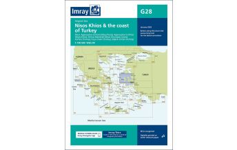 Imray Charts Imray Seekarte G28 - Nisos Khios & the Coast of Turkey 1:190.000 Imray, Laurie, Norie & Wilson Ltd.