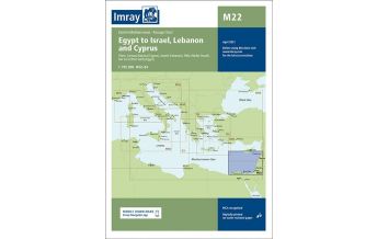 Imray Charts Imray Seekarte M22 - Egypt to Israel, Lebanon and Cyprus 1:785.000 Imray, Laurie, Norie & Wilson Ltd.