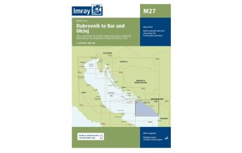 Imray Seekarten Imray Seekarte Kroatien - M27 Dubrovnik to Bar & Ulcinj 1:220.000 FB Imray Laurie Norie & Wilson