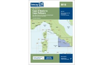 Seekarten Italien Imray Seekarte M18 - Capo d'Anzio to Capo Palinuro 1:325.000 FB Imray Laurie Norie & Wilson
