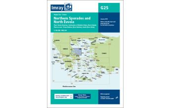 Seekarten Griechenland Imray Seekarte G25 - Northern Sporades and North Evvoia 1:190.000 FB Imray Laurie Norie & Wilson