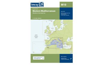 Imray Charts Imray Seekarte M10 - Western Mediterranean 1:2.750.000 Imray, Laurie, Norie & Wilson Ltd.