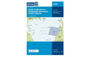 Imray Charts Imray Seekarte C20 - Strait of Gibraltar to Archipélago dos Açores & Islas Canarias 1:2.500.000 Imray, Laurie, Norie & Wilson Ltd.