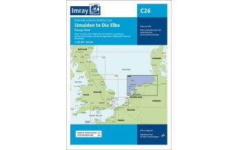 Imray Charts Imray Chart C26, IJmuiden to Die Elbe 1:345.000 Imray, Laurie, Norie & Wilson Ltd.