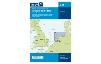 Imray Charts Imray Chart C26, IJmuiden to Die Elbe 1:345.000 Imray, Laurie, Norie & Wilson Ltd.