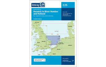 Seekarten Imray Seekarte C25 - Harwich to River Humber and Holland 1:340.000 FB Imray Laurie Norie & Wilson