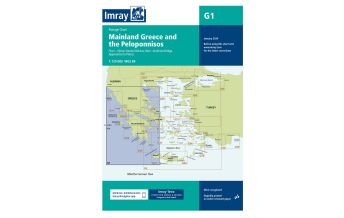 Imray Charts Imray Seekarte Griechenland G1, Mainland Greece and the Peloponnisos 1:729.000 Imray, Laurie, Norie & Wilson Ltd.